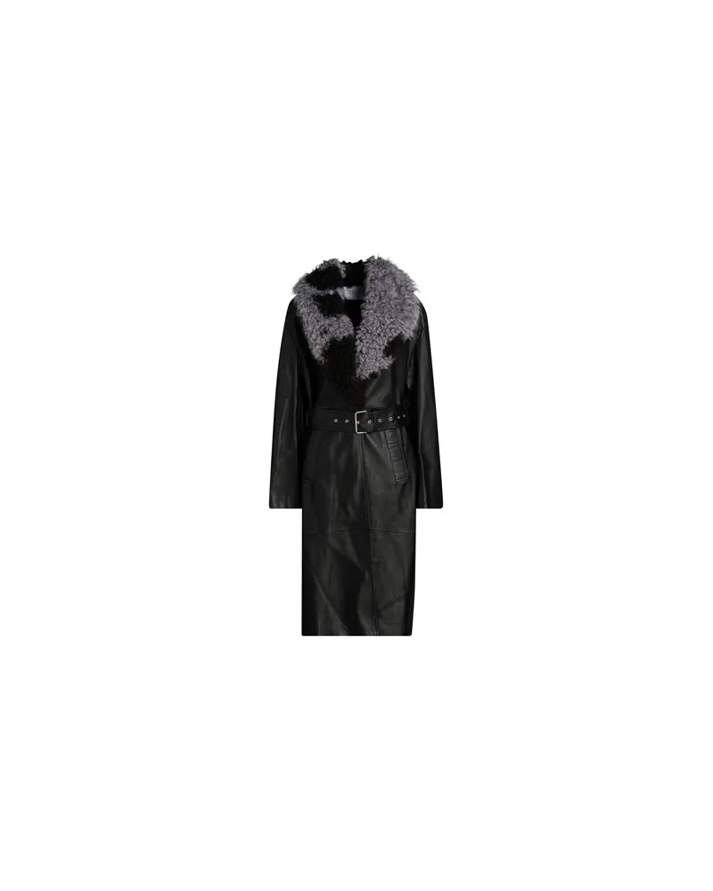 Common Leisure JACKEN & MÄNTEL - Mäntelauf YOOX.COM Schwarz