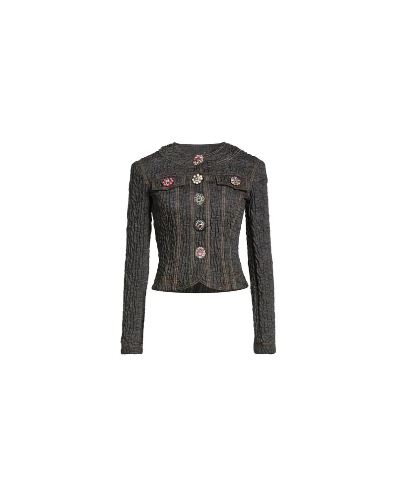 Moschino JACKEN & MÄNTEL - Jeansjacken/Mäntelauf YOOX.COM Blau