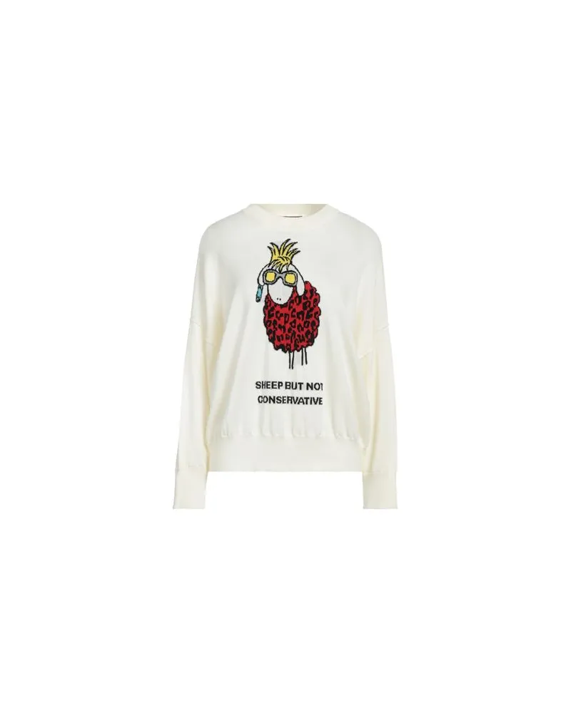 Moschino STRICKWAREN - Pulloverauf YOOX.COM Elfenbein