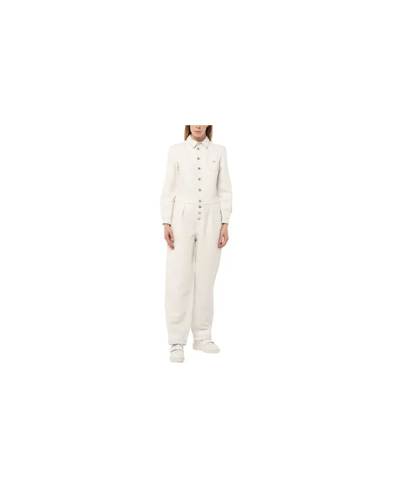 Emporio Armani OVERALLS - Jumpsuitsauf YOOX.COM Weiß