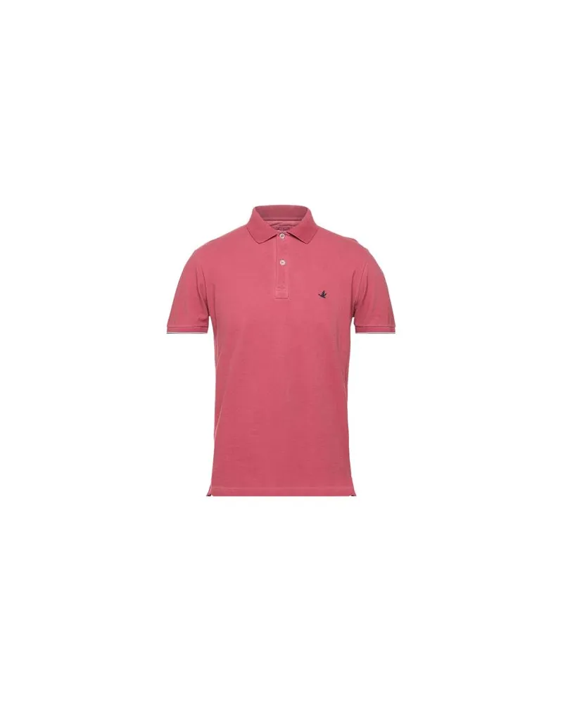 Brooksfield TOPS - Poloshirtsauf YOOX.COM Ziegelrot