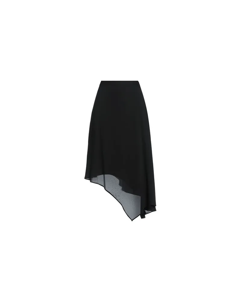 Ann Demeulemeester HOSEN & RÖCKE - Midi-Röckeauf YOOX.COM Schwarz