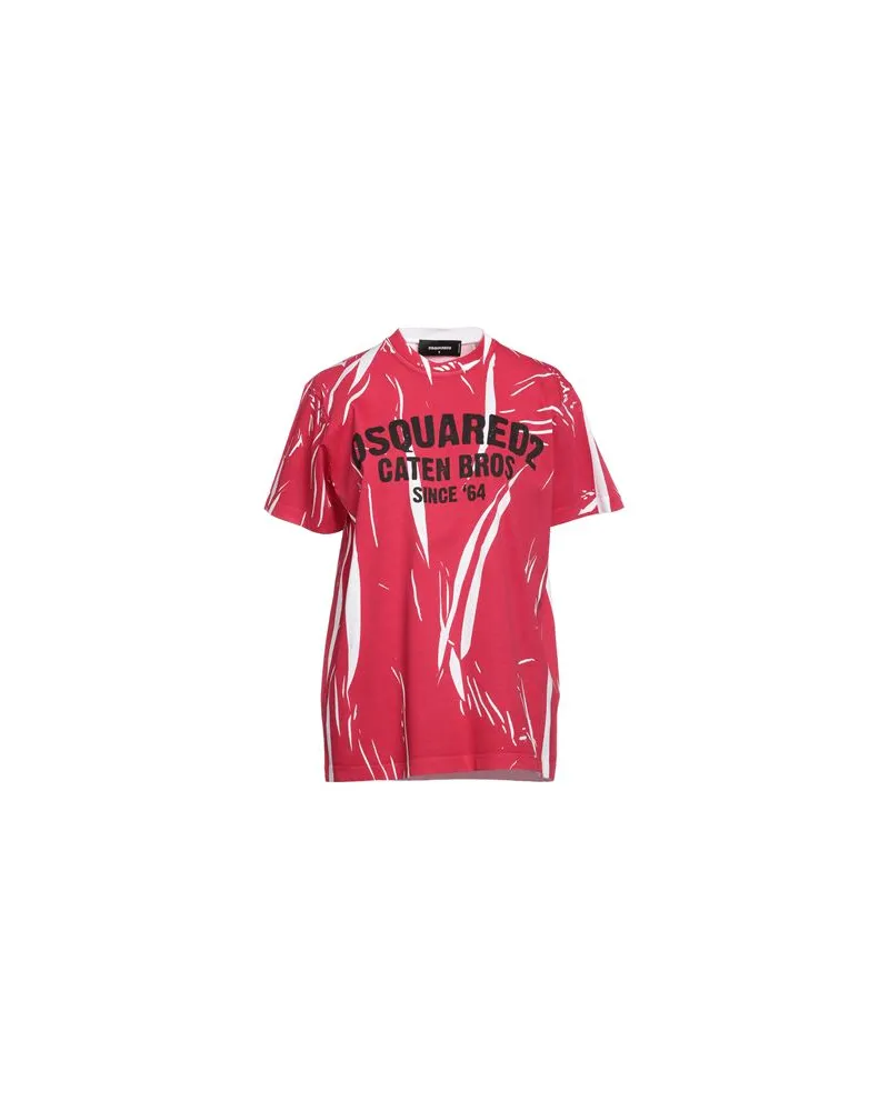 Dsquared2 TOPS - T-shirtsauf YOOX.COM Rot