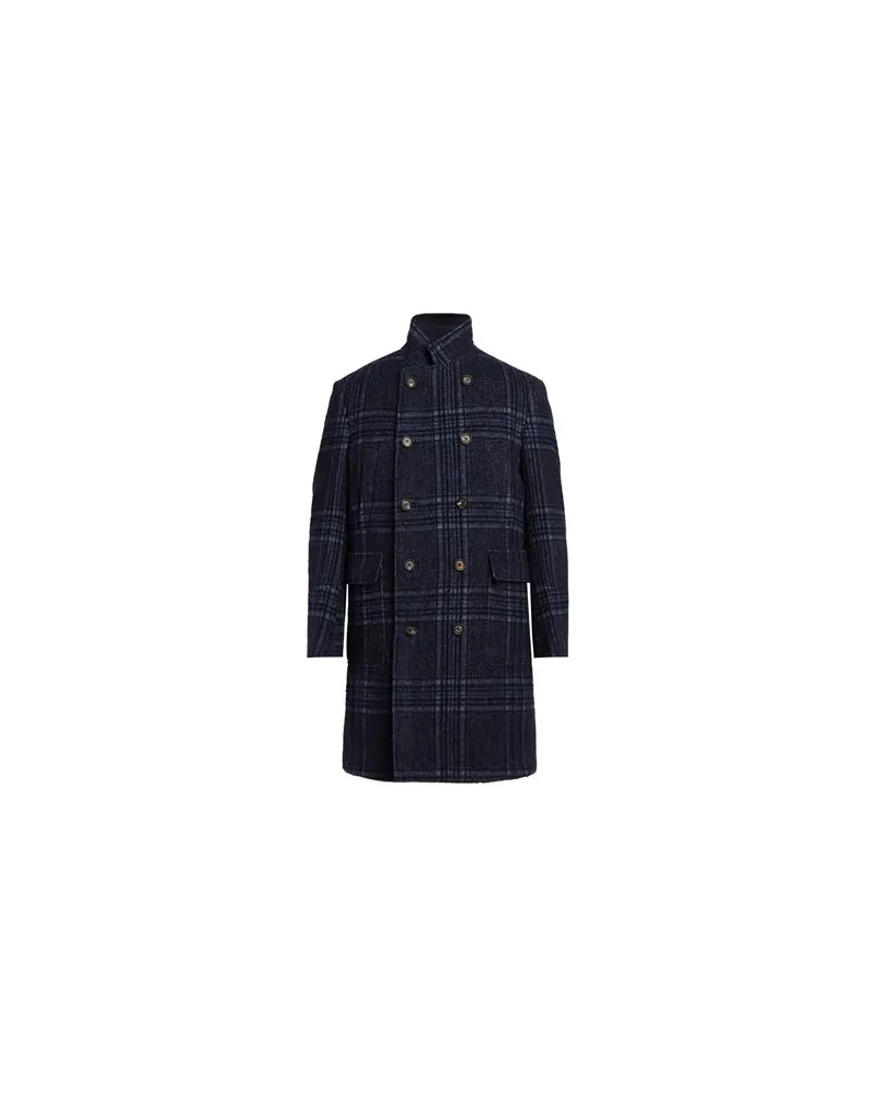 Eleventy JACKEN & MÄNTEL - Mäntelauf YOOX.COM Marineblau