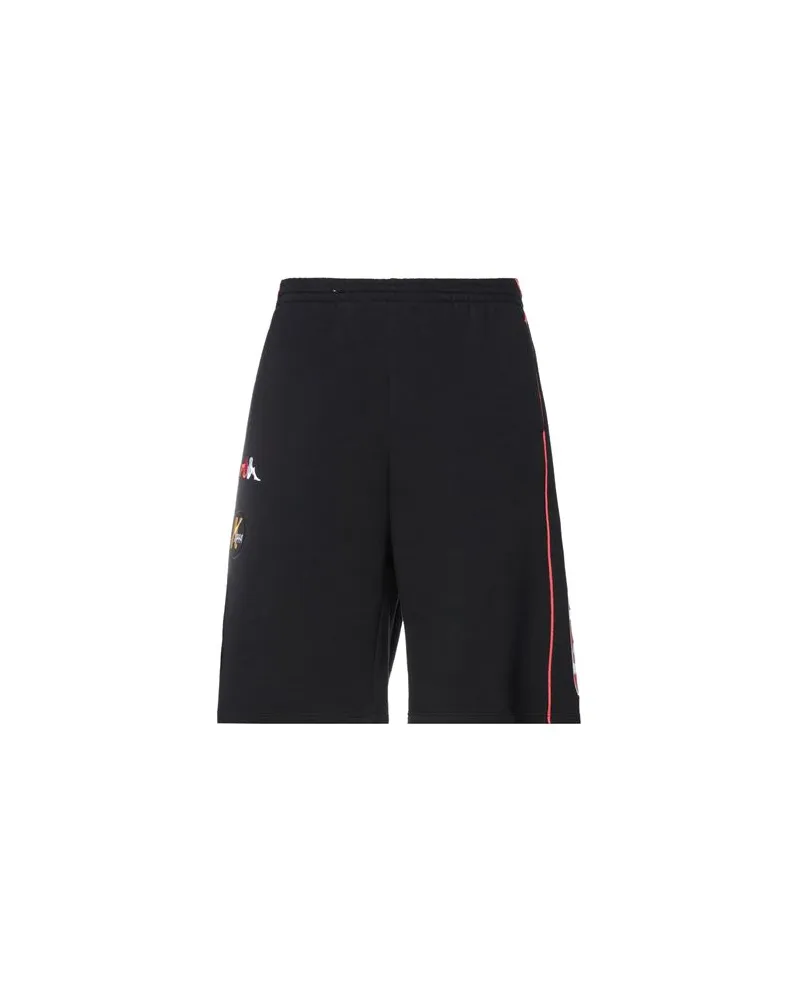 Kappa HOSEN & RÖCKE - Shorts & Bermudashortsauf YOOX.COM Schwarz