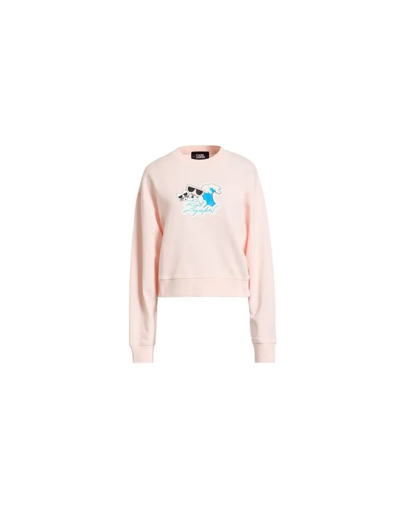 Karl Lagerfeld TOPS - Sweatshirtsauf YOOX.COM Hellrosa