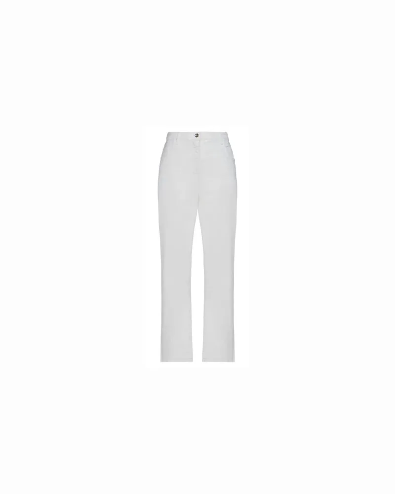 Patrizia Pepe HOSEN & RÖCKE - Jeanshosenauf YOOX.COM Weiß