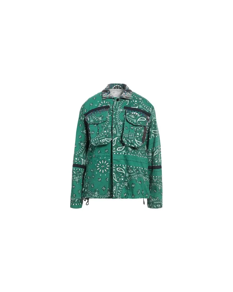 Sacai JACKEN & MÄNTEL - Jeansjacken/Mäntelauf YOOX.COM Grün