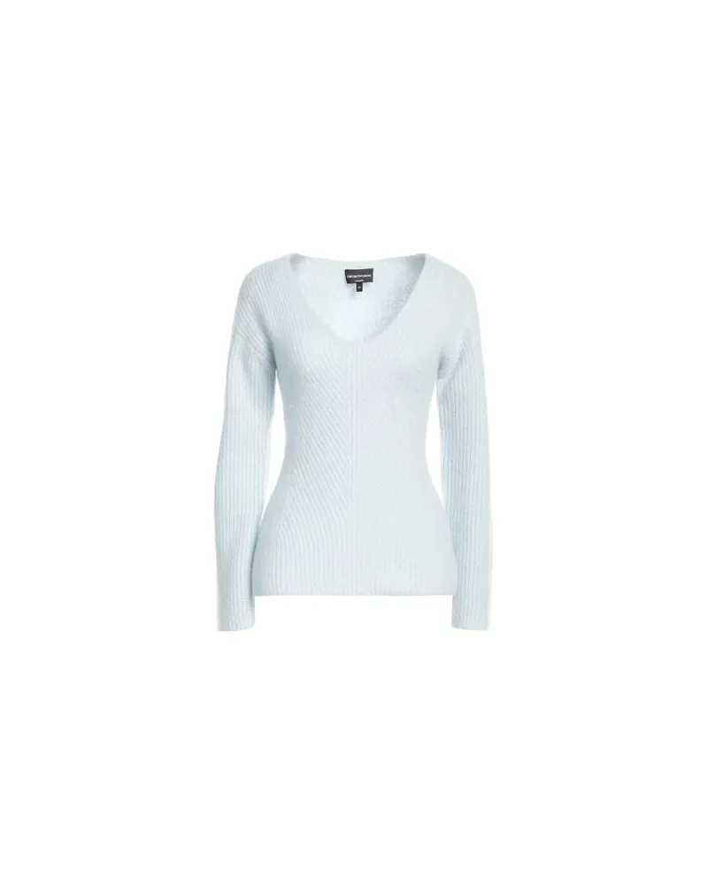 Emporio Armani STRICKWAREN - Pulloverauf YOOX.COM Himmelblau