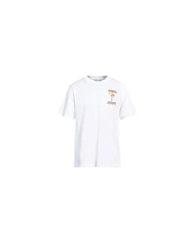 Casablanca Paris TOPS - T-shirtsauf YOOX.COM Weiß