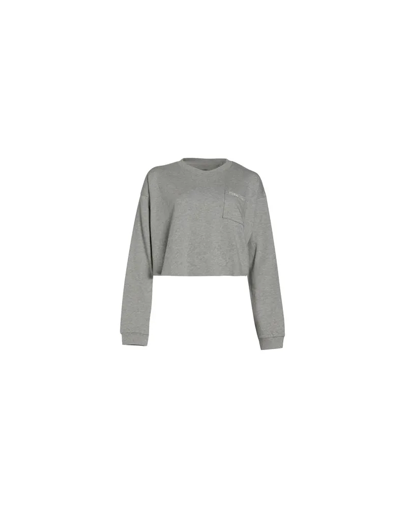 Calvin Klein TOPS - Sweatshirtsauf YOOX.COM Hellgrau