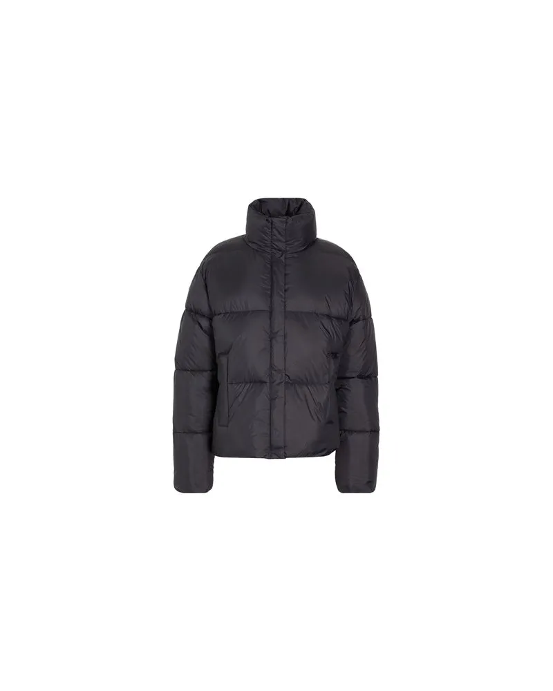 8 by Yoox RECYCLED NYLON ESSENTIAL DOWN JACKET - JACKEN & MÄNTEL - Pufferjacken & Daunenjackenauf YOOX.COM Schwarz
