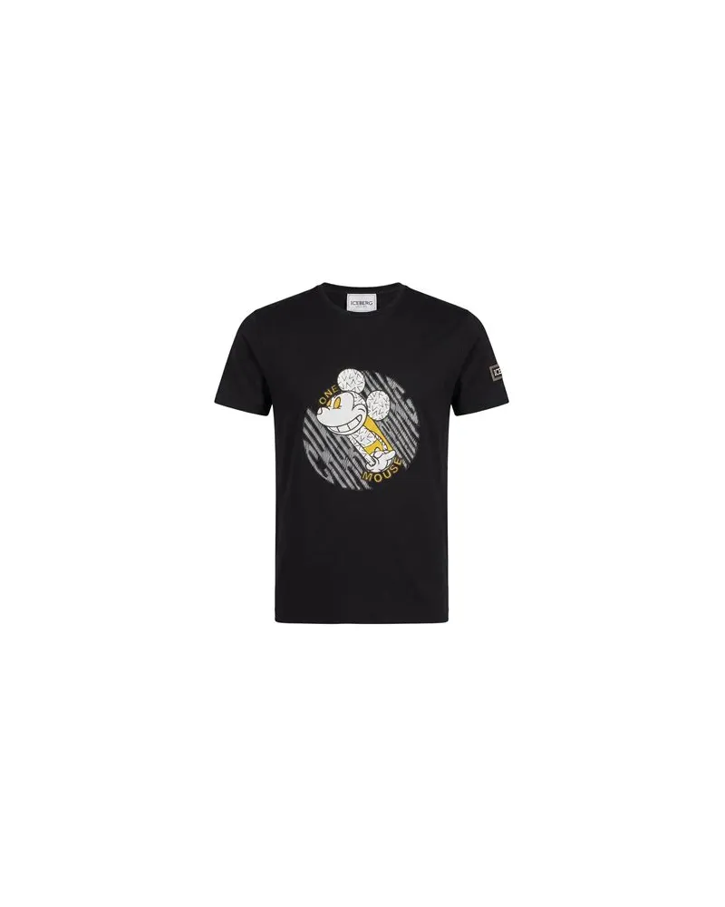 Iceberg DISNEY - TOPS - T-shirtsauf YOOX.COM Schwarz