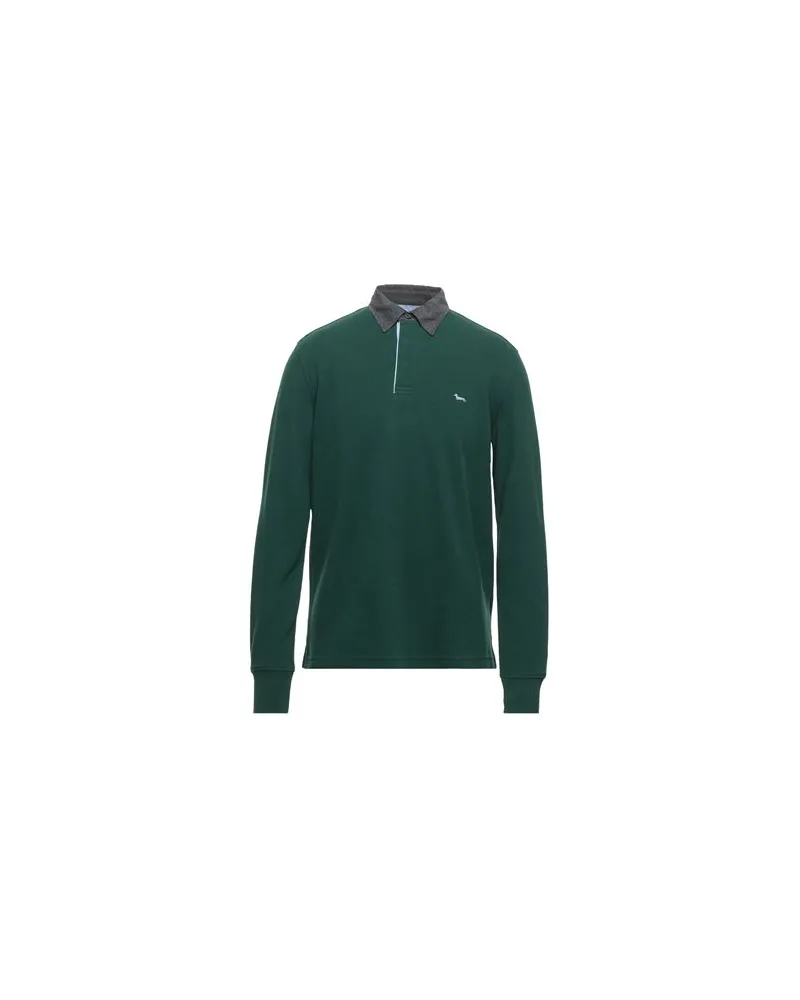 Harmont & Blaine TOPS - Poloshirtsauf YOOX.COM Dunkelgrün