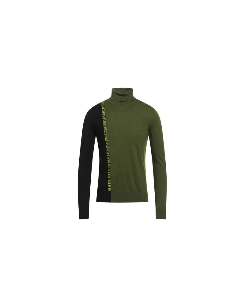 Bikkembergs STRICKWAREN - Rollkragenpulloverauf YOOX.COM Militärgrün