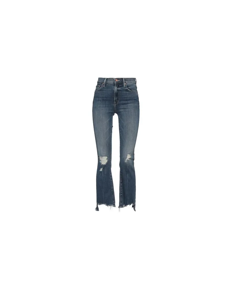 Mother HOSEN & RÖCKE - Jeanshosenauf YOOX.COM Blau