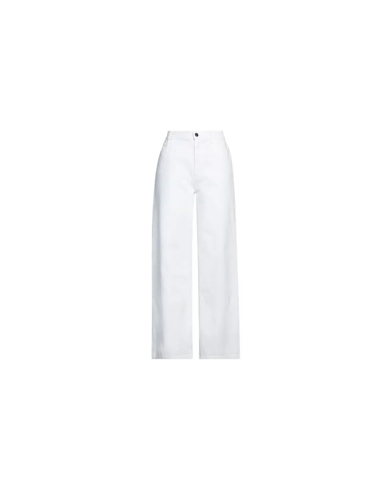 Raf Simons HOSEN & RÖCKE - Jeanshosenauf YOOX.COM Weiß