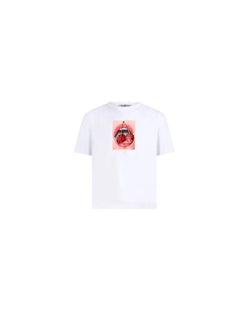 Fiorucci TOPS - T-shirtsauf YOOX.COM Weiß
