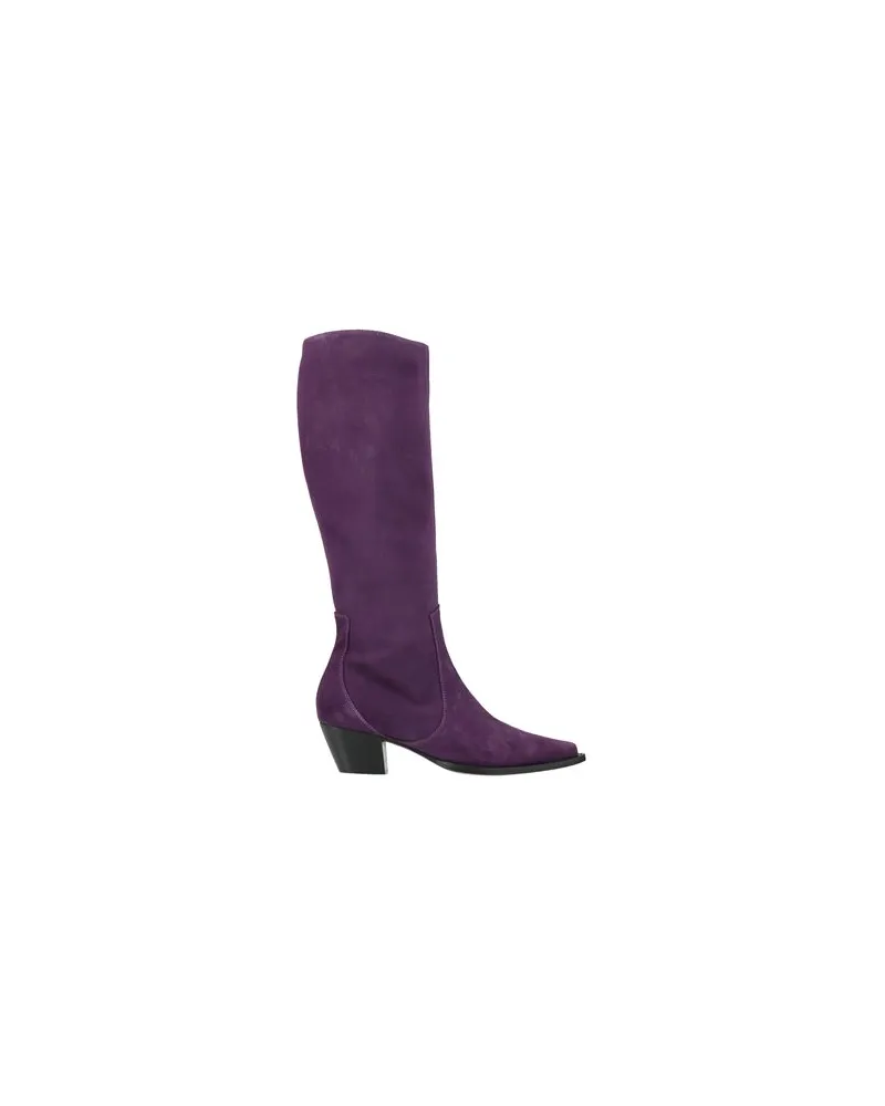 Alberta Ferretti SCHUHE - Stiefelauf YOOX.COM Dunkelviolett