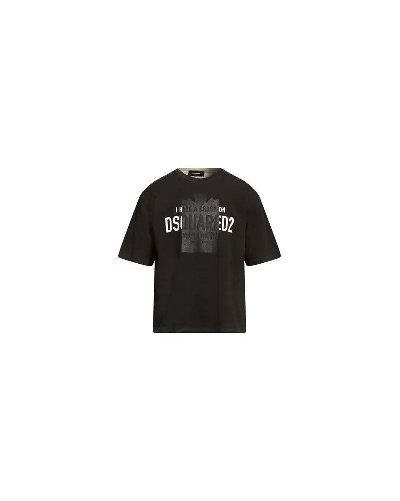 Dsquared2 TOPS - T-shirtsauf YOOX.COM Schwarz