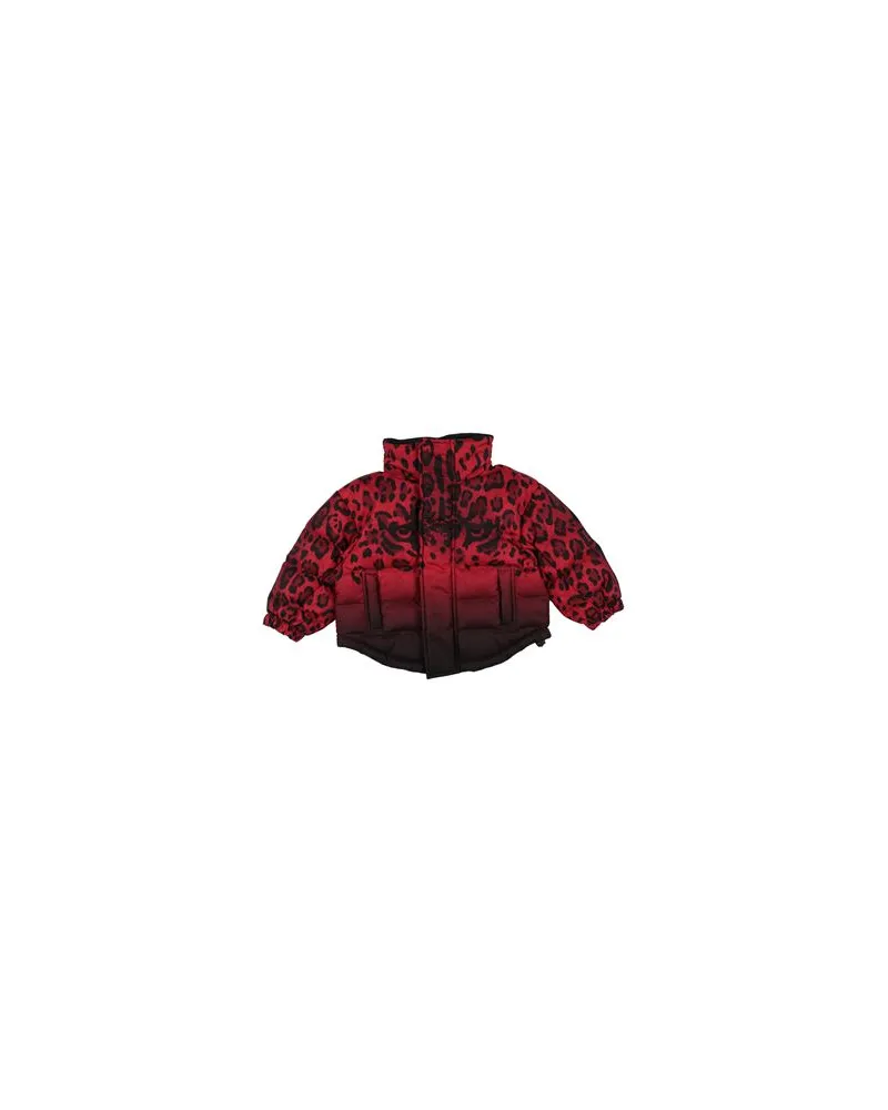 Dolce & Gabbana JACKEN & MÄNTEL - Pufferjacken & Daunenjackenauf YOOX.COM Rot