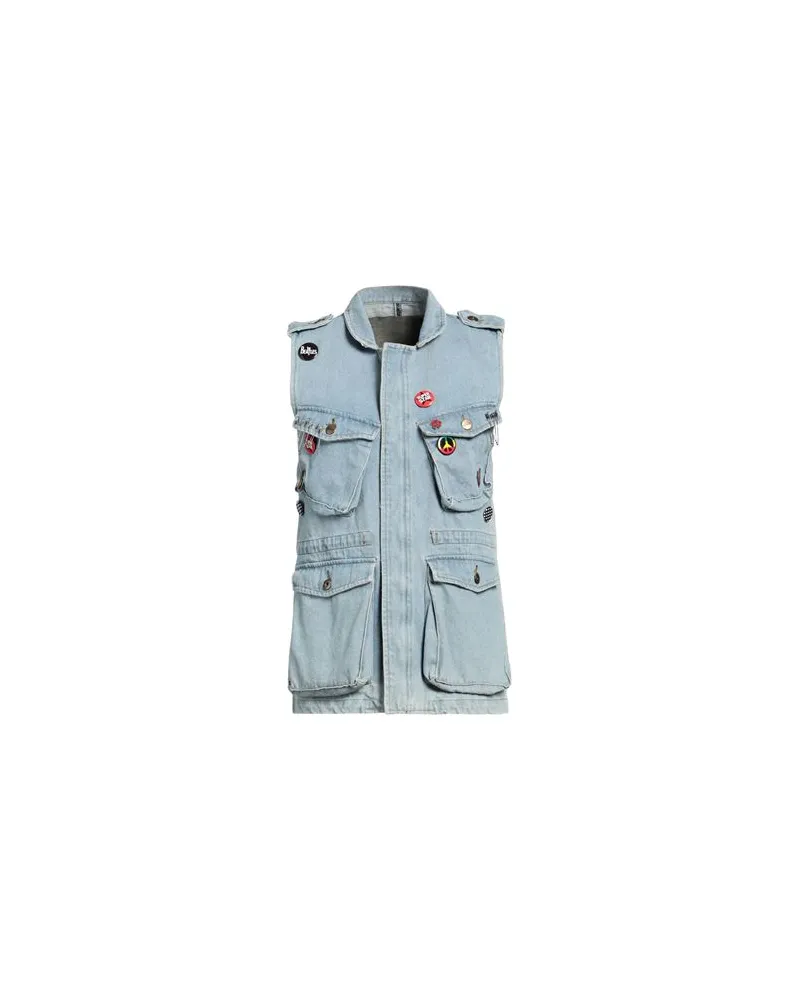 KENGSTAR JACKEN & MÄNTEL - Jeansjacken/Mäntelauf YOOX.COM Blau