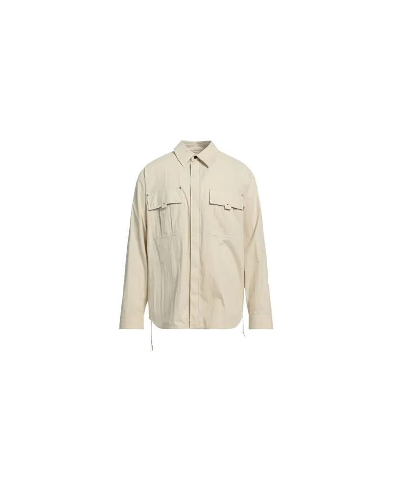 Helmut Lang TOPS - Hemdenauf YOOX.COM Cremeweiß