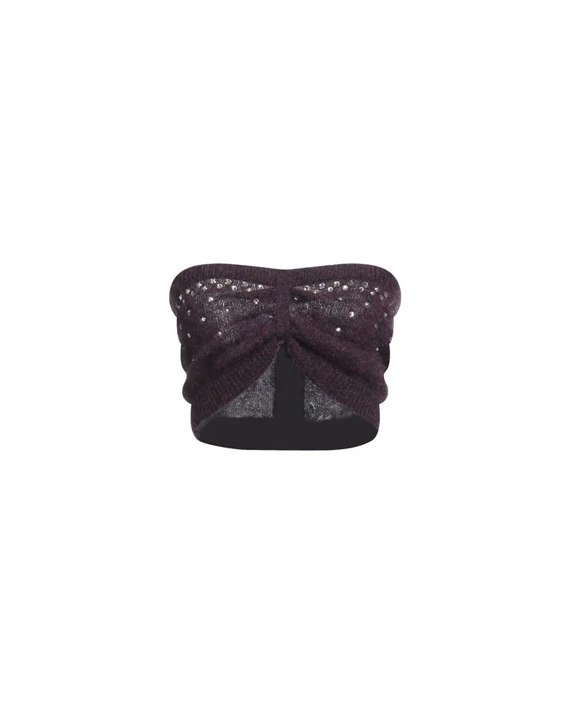 Alessandra Rich TOPS - Topsauf YOOX.COM Pflaume