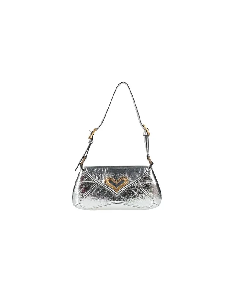 Pinko TASCHEN - Schultertaschenauf YOOX.COM Silber
