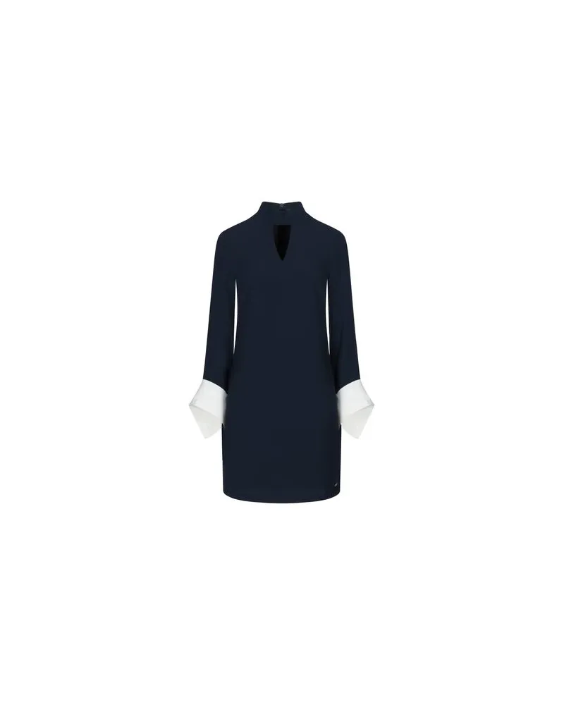 Armani Exchange KLEIDER - Mini-Kleiderauf YOOX.COM Nachtblau