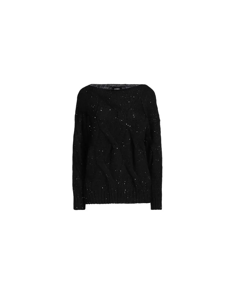Alpha Studio STRICKWAREN - Pulloverauf YOOX.COM Schwarz