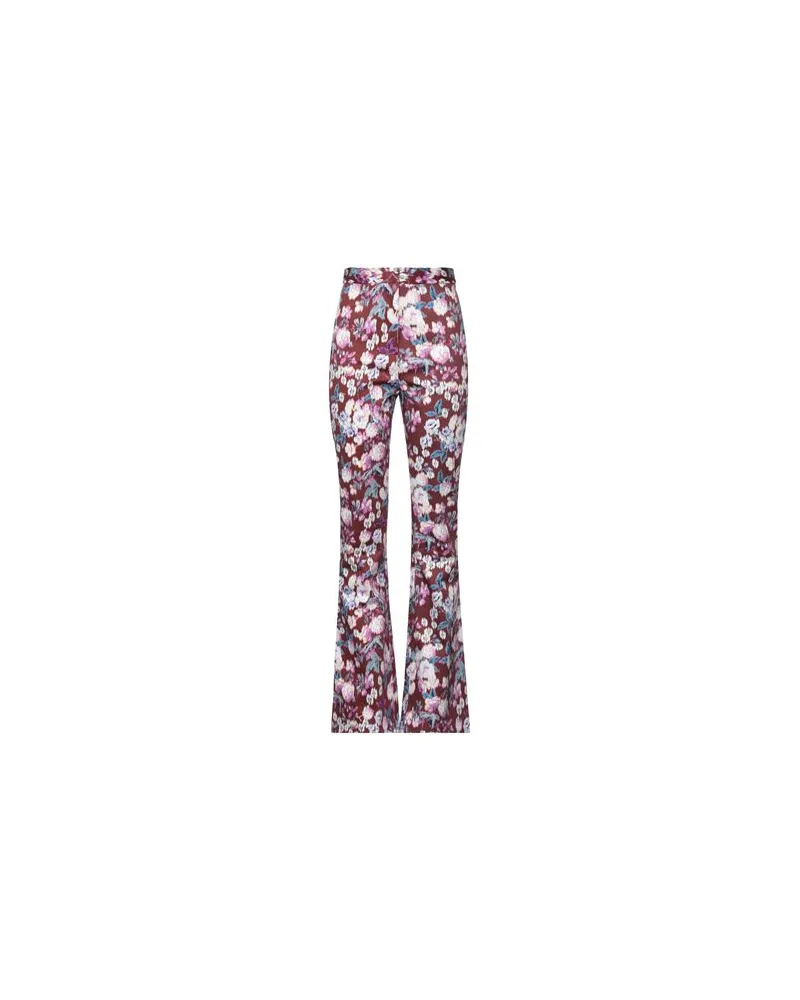 AMUR HOSEN & RÖCKE - Hosenauf YOOX.COM Ziegelrot