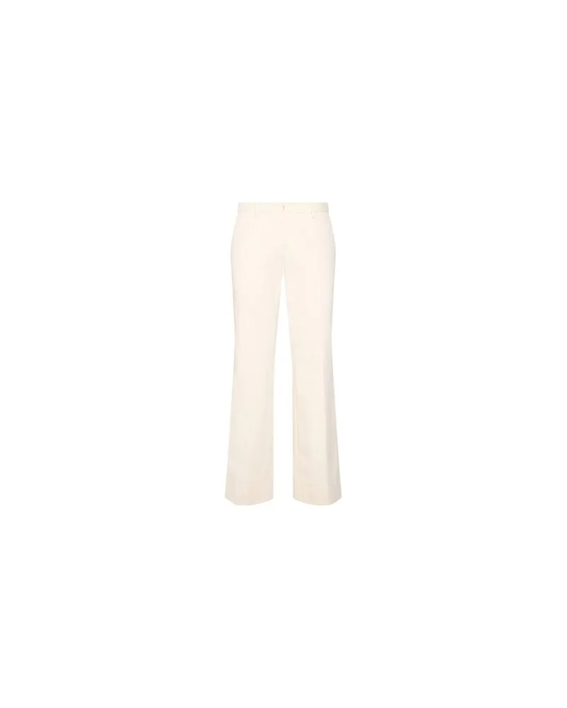 Boglioli HOSEN & RÖCKE - Hosenauf YOOX.COM Cremeweiß