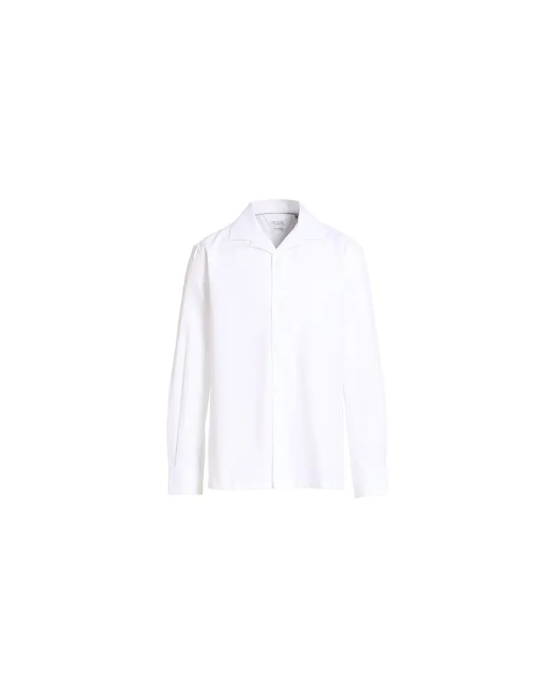 Brunello Cucinelli TOPS - Hemdenauf YOOX.COM Weiß