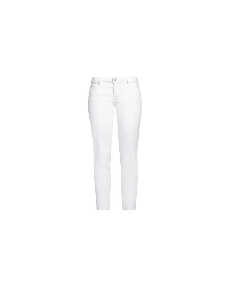 Dsquared2 HOSEN & RÖCKE - Jeanshosenauf YOOX.COM Weiß