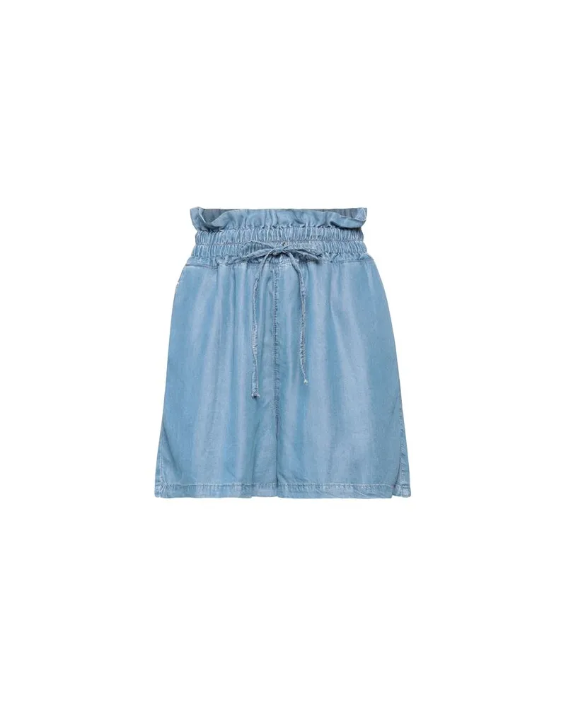 Jijil HOSEN & RÖCKE - Jeansshortsauf YOOX.COM Blau