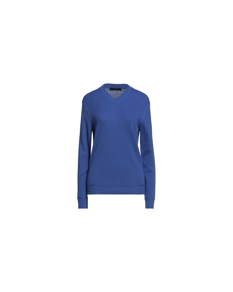 VNECK STRICKWAREN - Pulloverauf YOOX.COM Blau