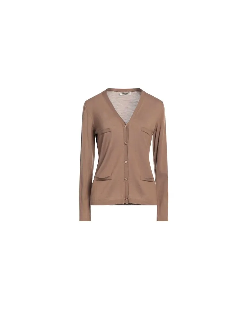 Max Mara STRICKWAREN - Strickjackenauf YOOX.COM Braun
