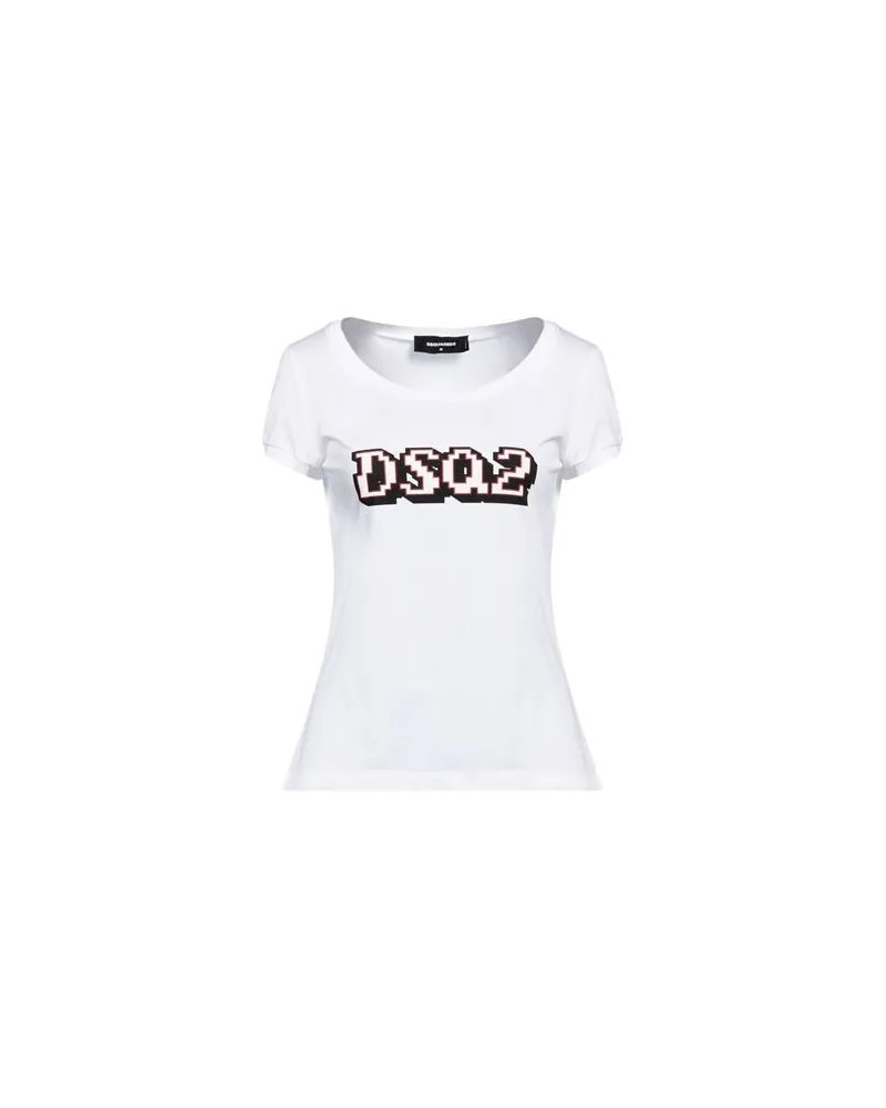 Dsquared2 TOPS - T-shirtsauf YOOX.COM Weiß