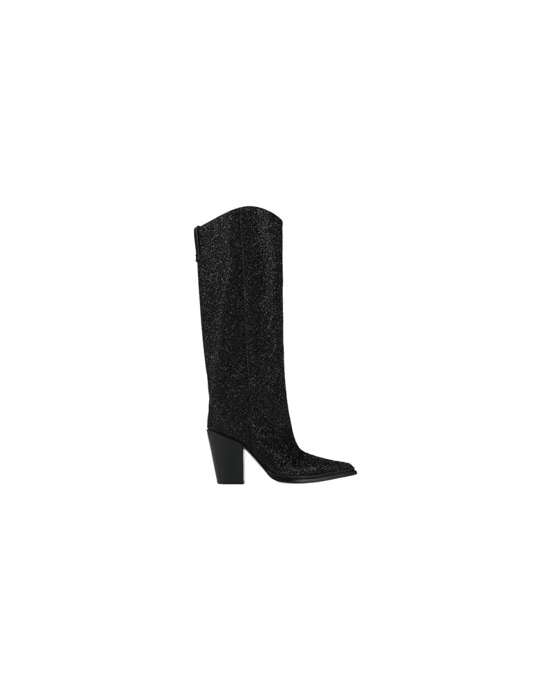 Jimmy Choo SCHUHE - Stiefelauf YOOX.COM Schwarz