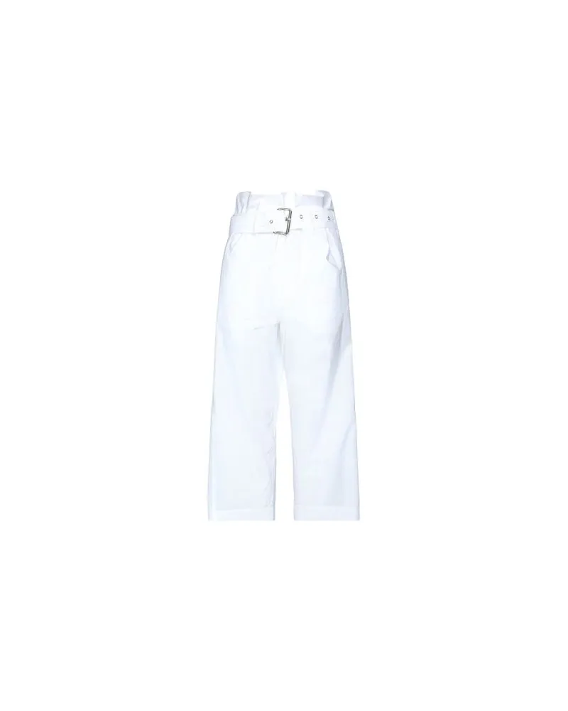 PLAN C HOSEN & RÖCKE - Hosenauf YOOX.COM Weiß