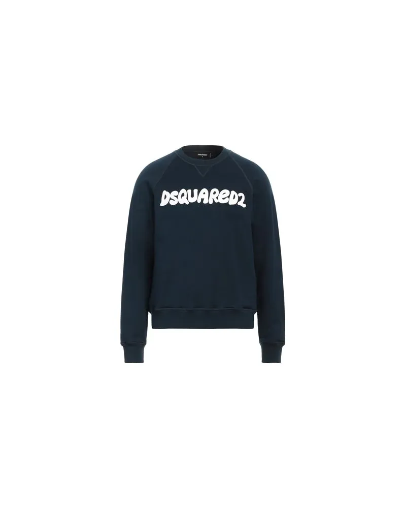 Dsquared2 TOPS - Sweatshirtsauf YOOX.COM Marineblau