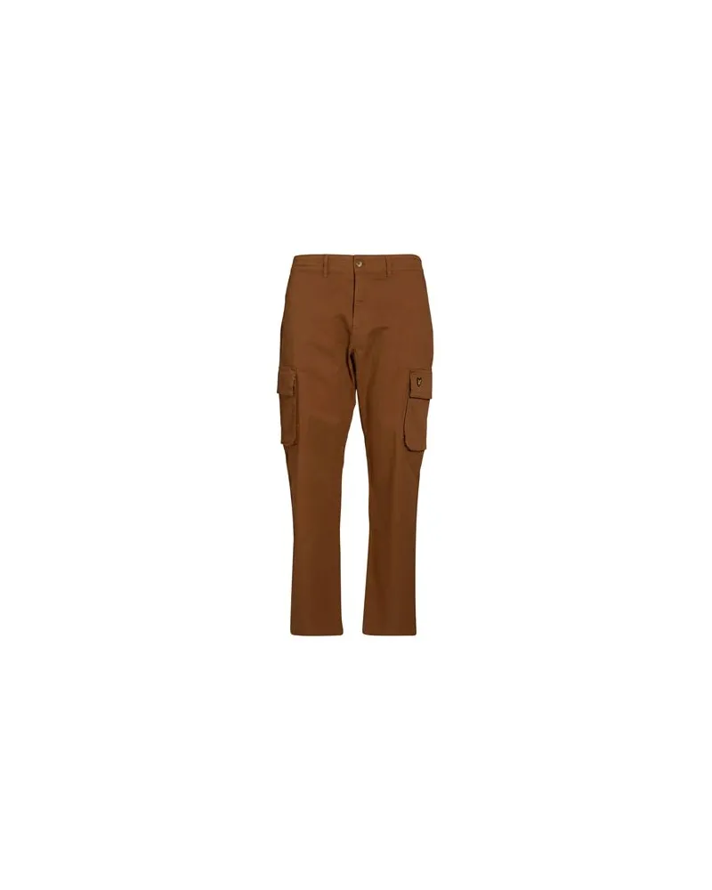 Lyle & Scott HOSEN & RÖCKE - Hosenauf YOOX.COM Hellbraun