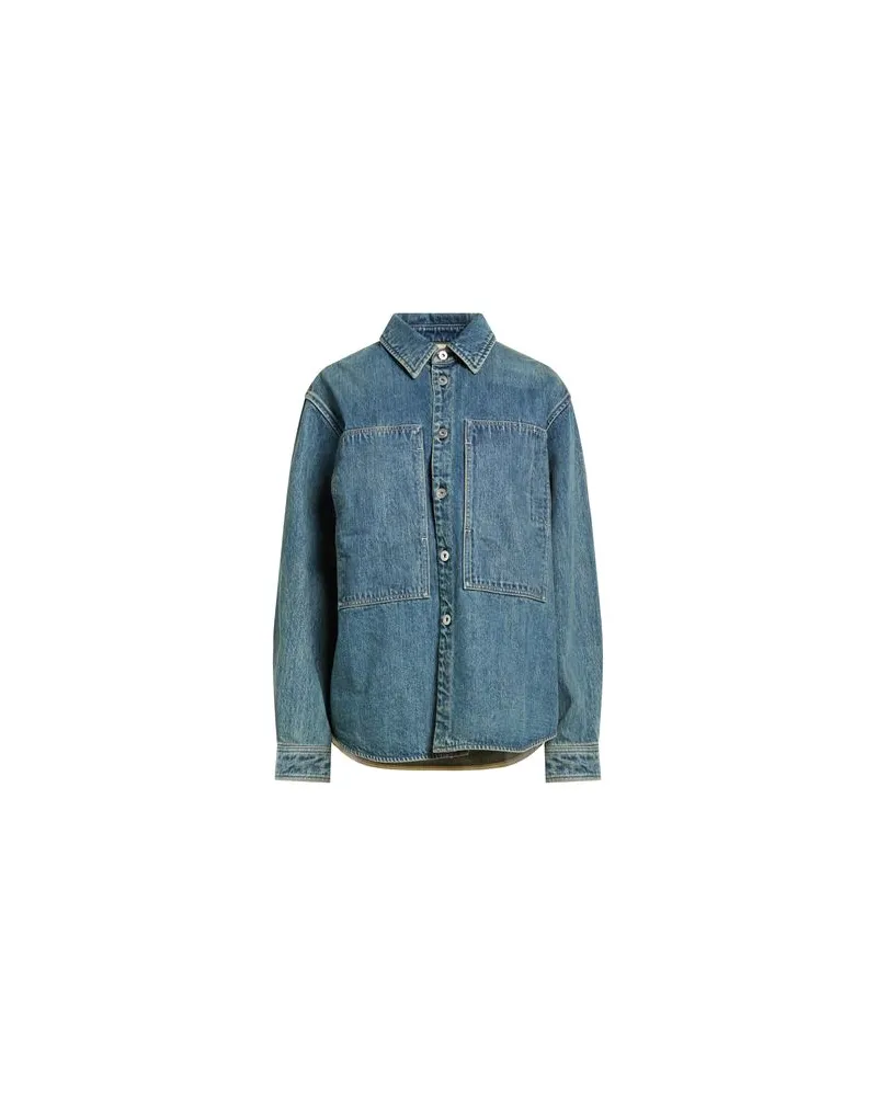 Jil Sander JACKEN & MÄNTEL - Jeansjacken/Mäntelauf YOOX.COM Blau