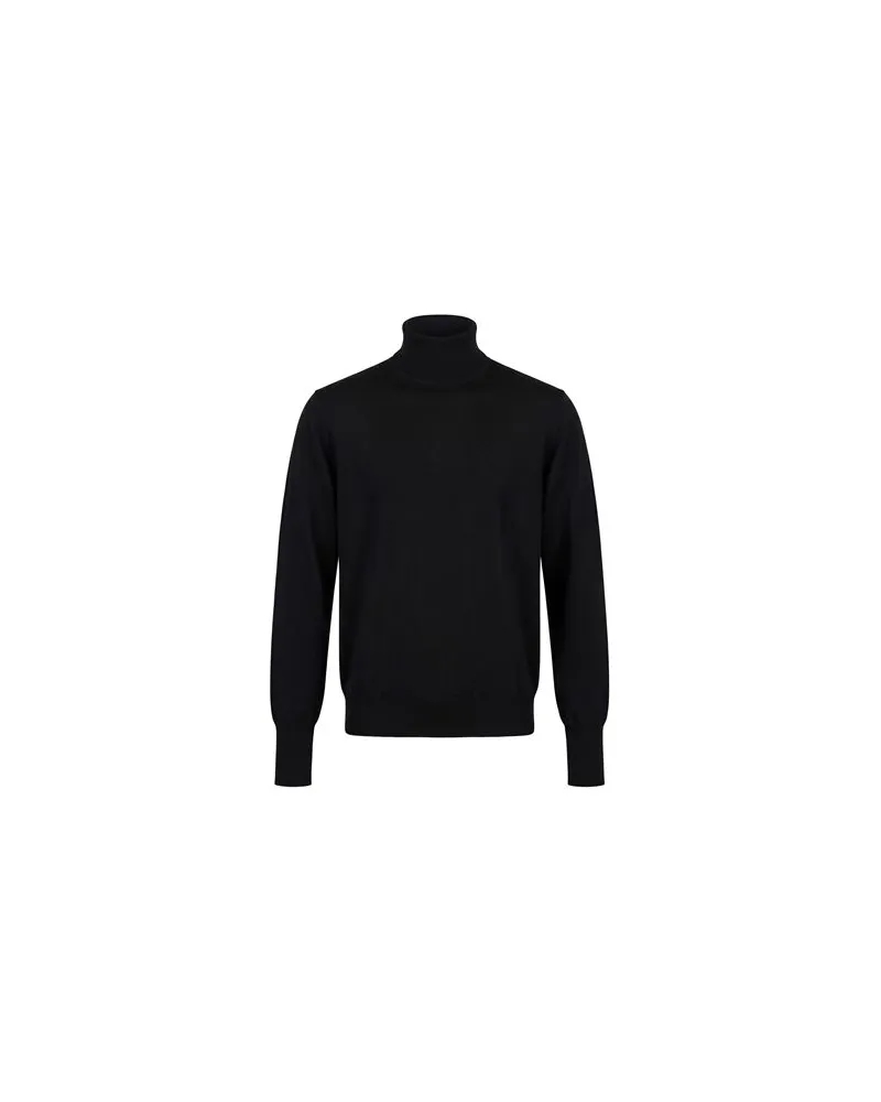 Alpha Studio STRICKWAREN - Rollkragenpulloverauf YOOX.COM Schwarz