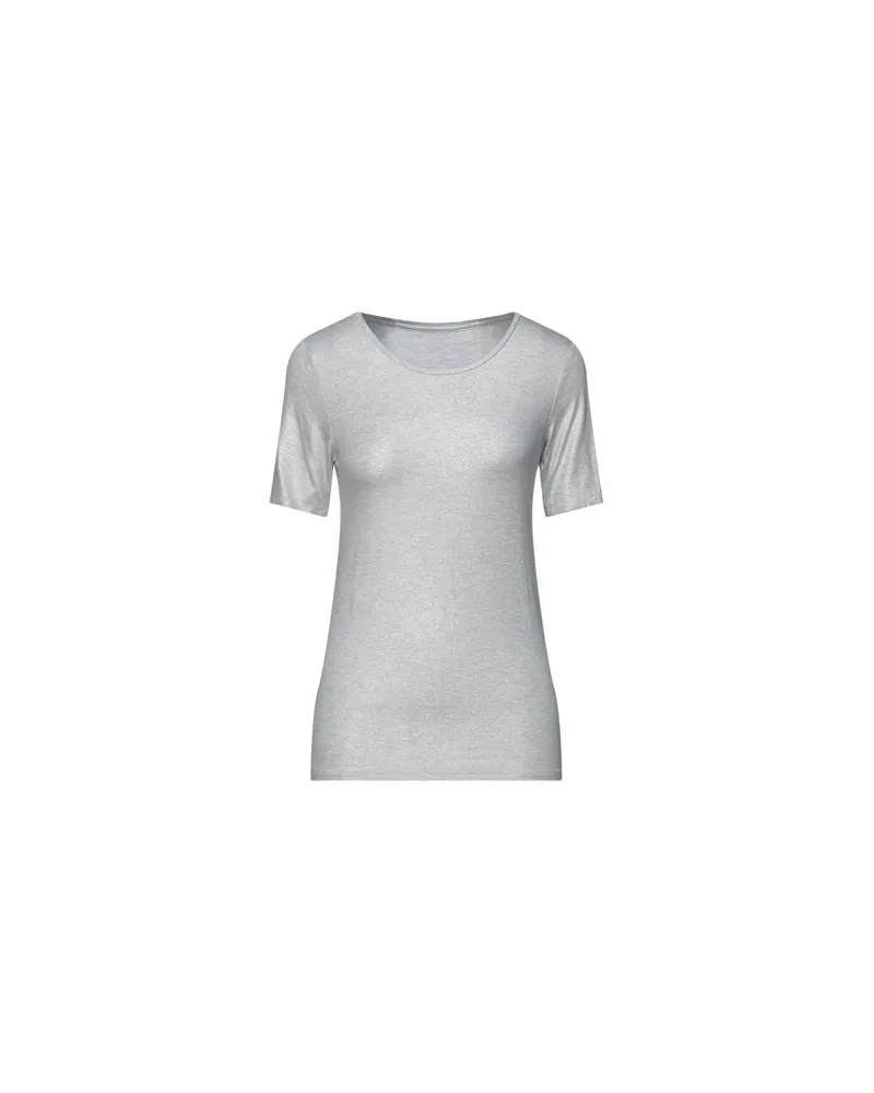 Majestic TOPS - T-shirtsauf YOOX.COM Hellgrau