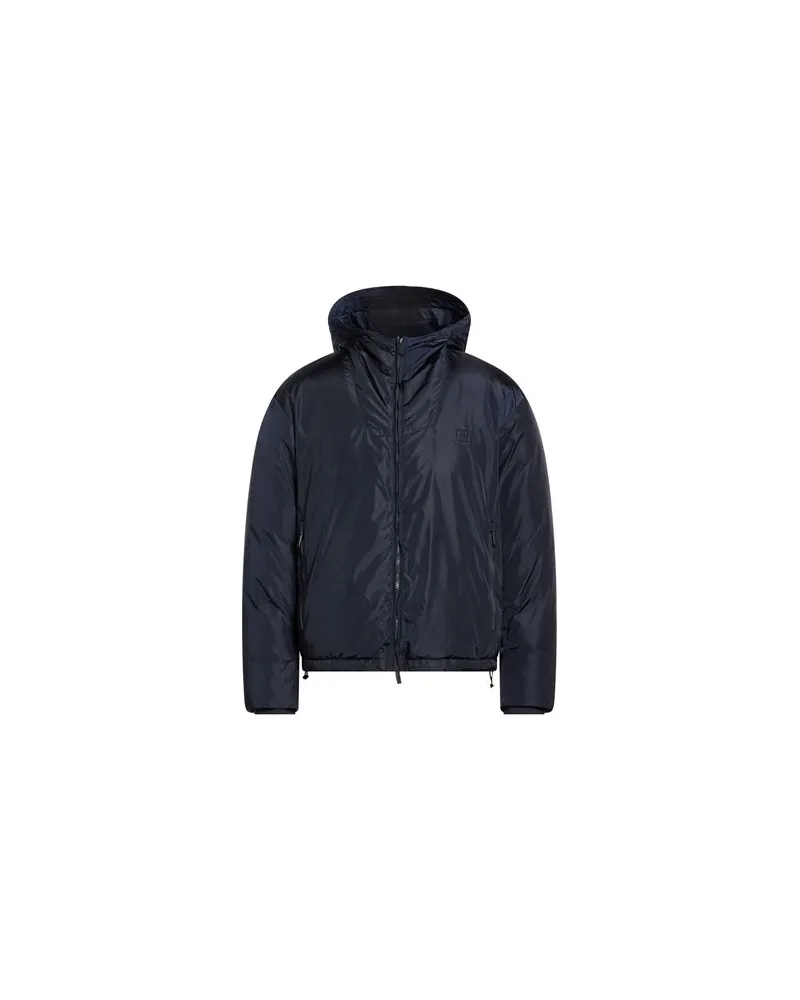 Armani Exchange JACKEN & MÄNTEL - Pufferjacken & Daunenjackenauf YOOX.COM Marineblau