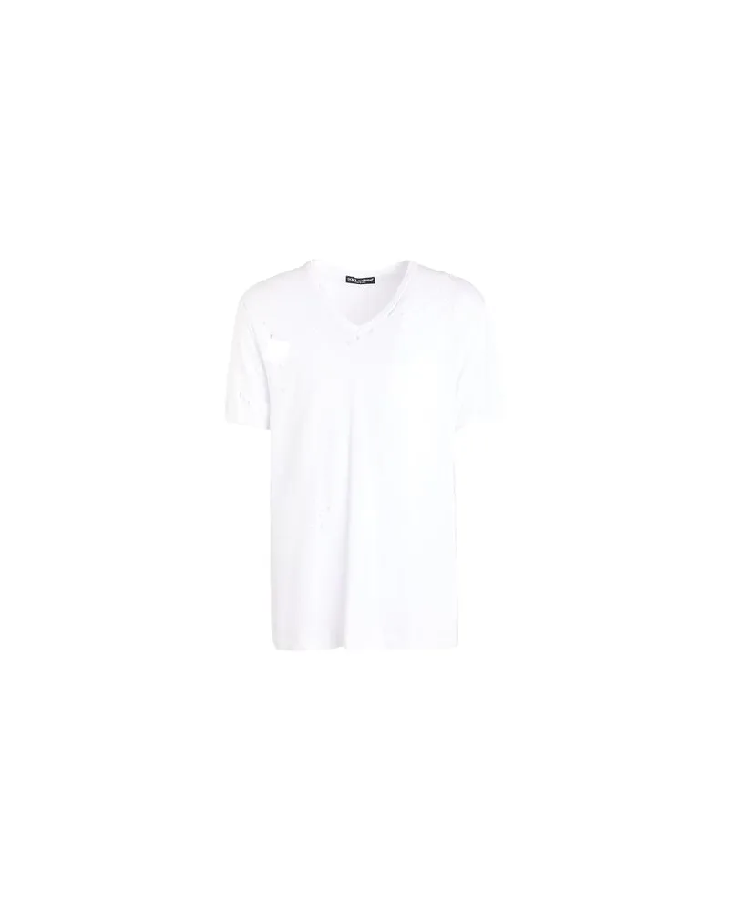 Dolce & Gabbana TOPS - T-shirtsauf YOOX.COM Weiß
