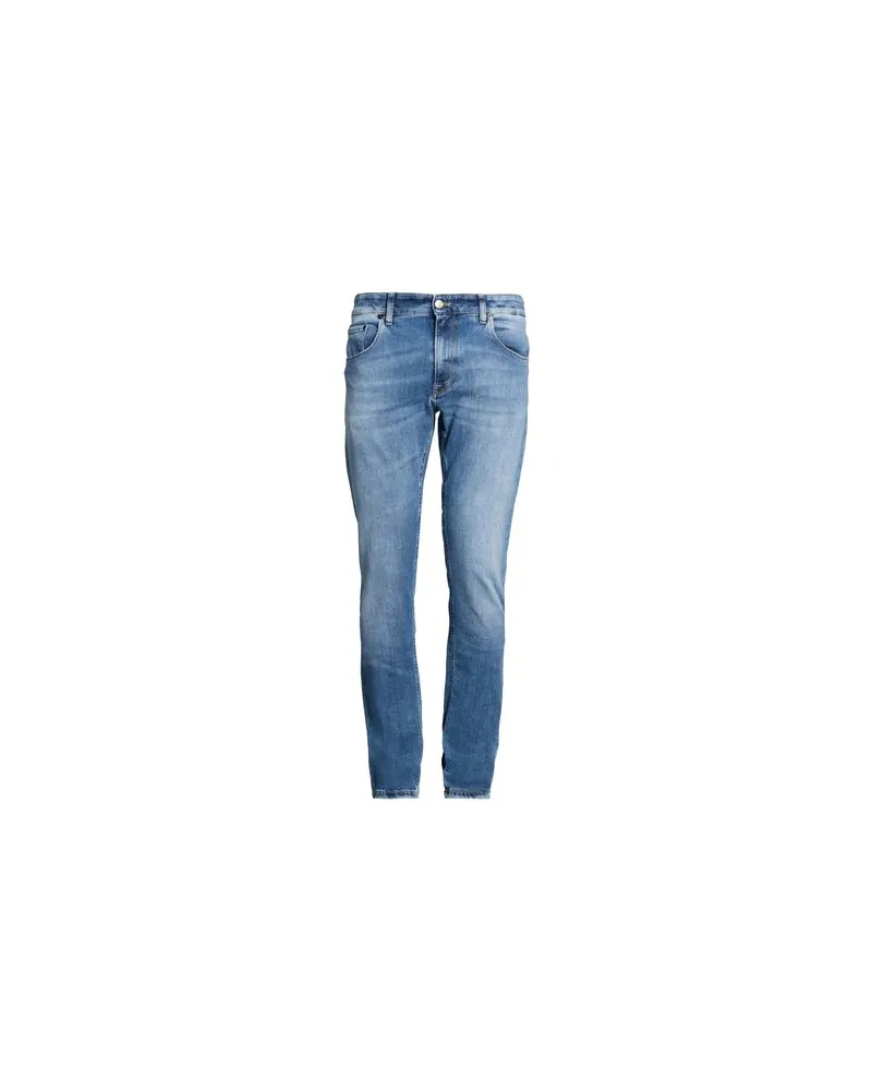 PT TORINO HOSEN & RÖCKE - Jeanshosenauf YOOX.COM Blau