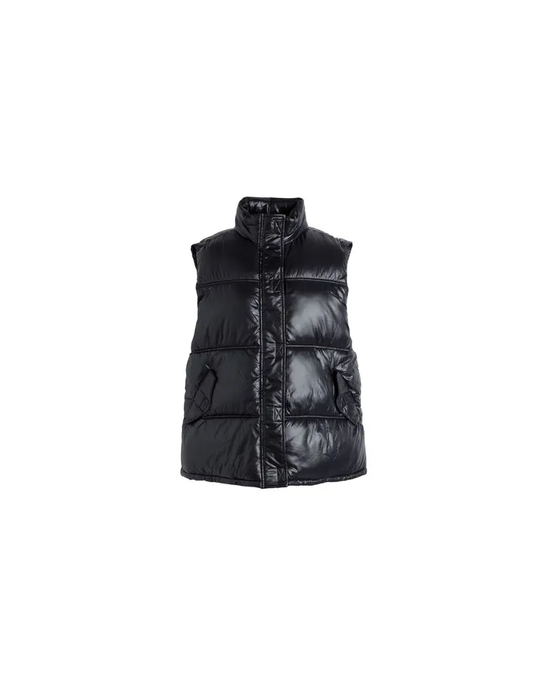 Topshop JACKEN & MÄNTEL - Pufferjacken & Daunenjackenauf YOOX.COM Schwarz